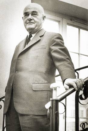 Jacob Müller в 1976 году - основатель компании Renolit